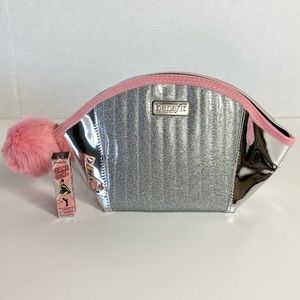 Benefit Makeup Bag & Gimme Brow+ Fiber Gel Brown
